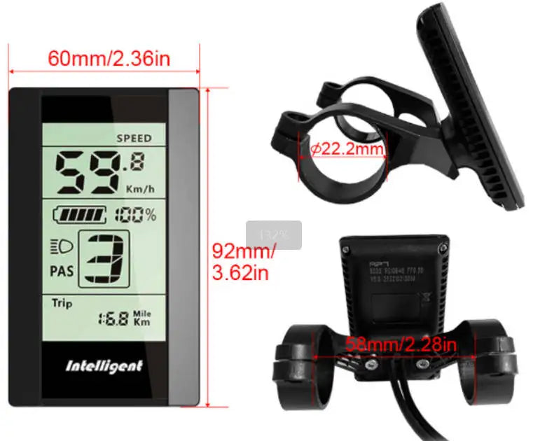 24-60v E-bike Converion Display