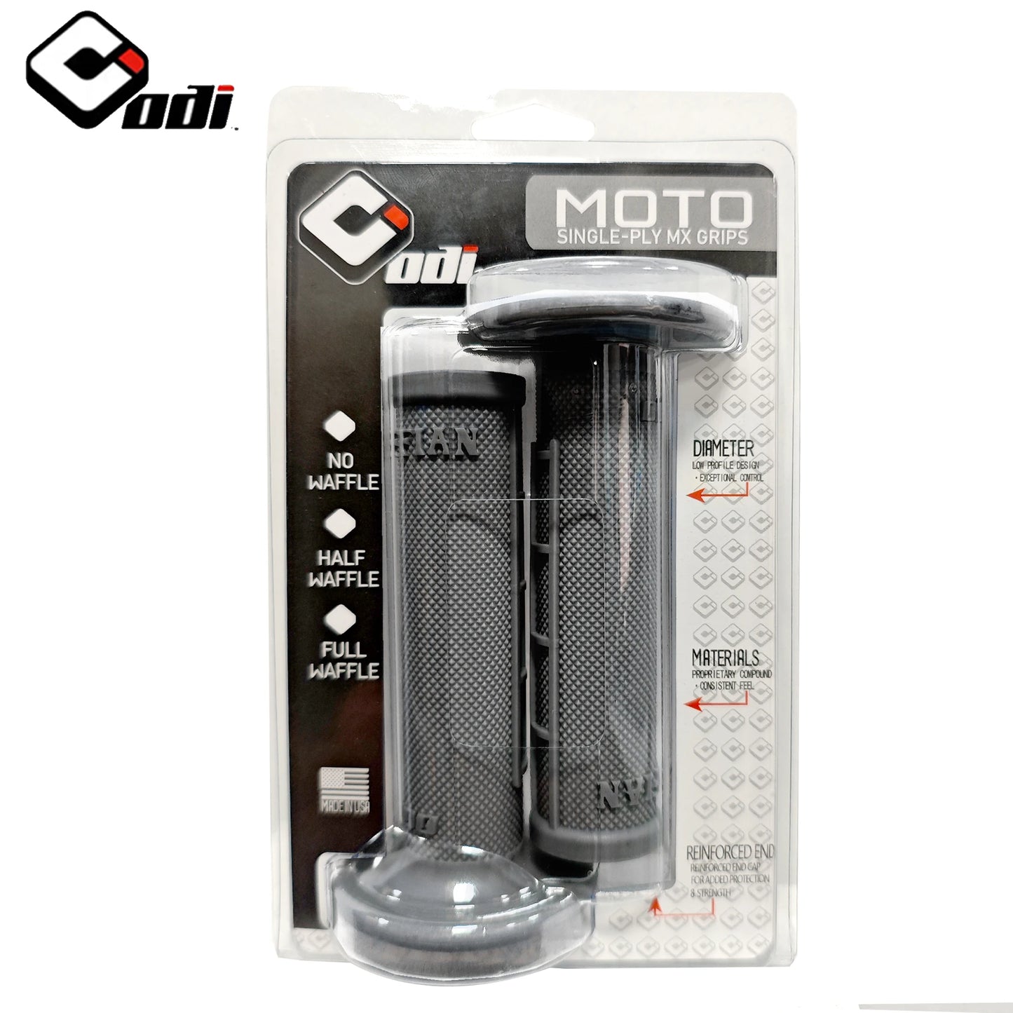 ODI Half Waffle Grips